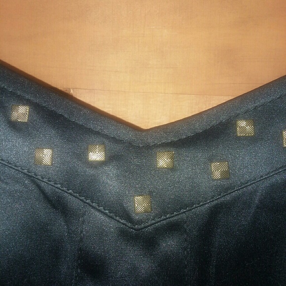 Kouture by Kimora Black Studded Dress - Picture 4 of 6